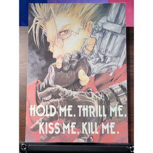 Trigun Vintage 1998 BL Doujinshi Vash×Wolfwood - Hold Me Thrill Me Kiss Me Kill